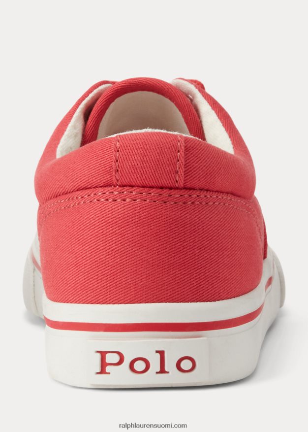 Ralph Lauren lapset Keaton-puuvillatvillilenkkarit 0Z24ZR6374 Chili