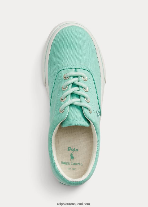 Ralph Lauren lapset Keaton-puuvillatvillilenkkarit 0Z24ZR9878 Minttu