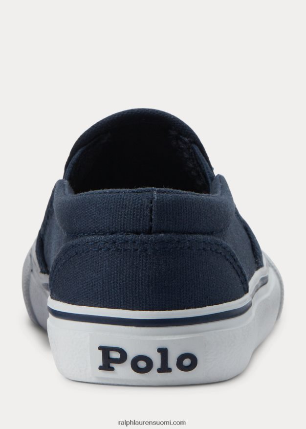 Ralph Lauren lapset keaton polo bear canvas-slip-on lenkkari 0Z24ZR6341 laivasto