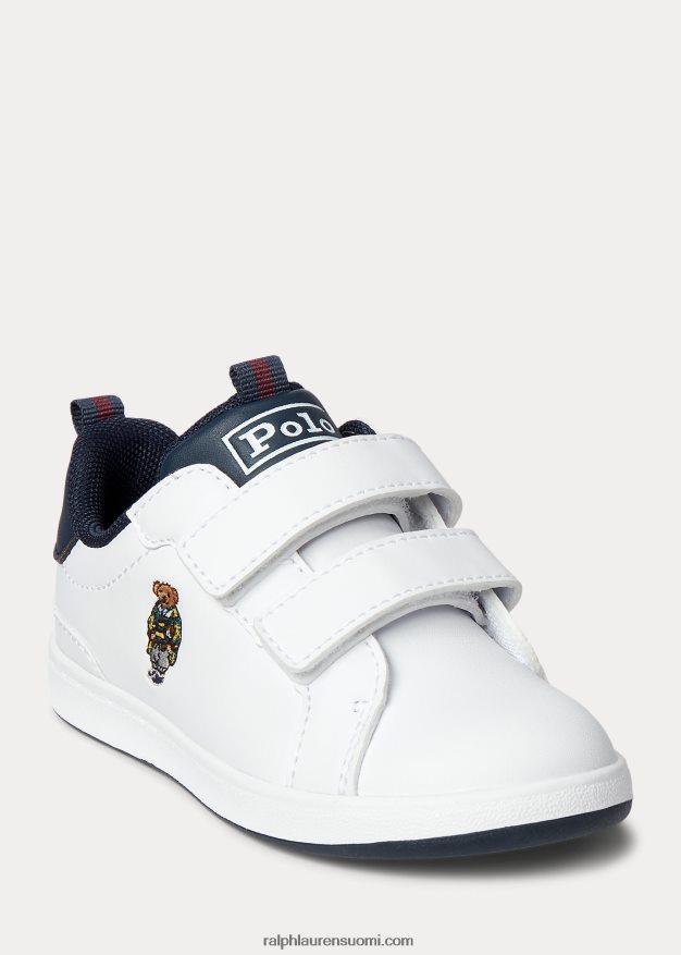 Ralph Lauren lapset polo bear keinonahkainen kenttä ez tennarit 0Z24ZR6697