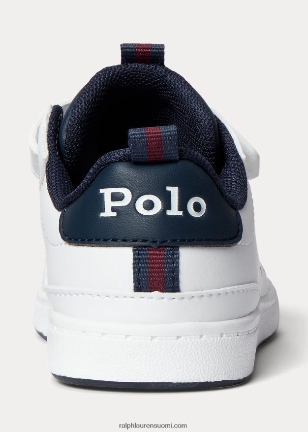 Ralph Lauren lapset polo bear keinonahkainen kenttä ez tennarit 0Z24ZR6697