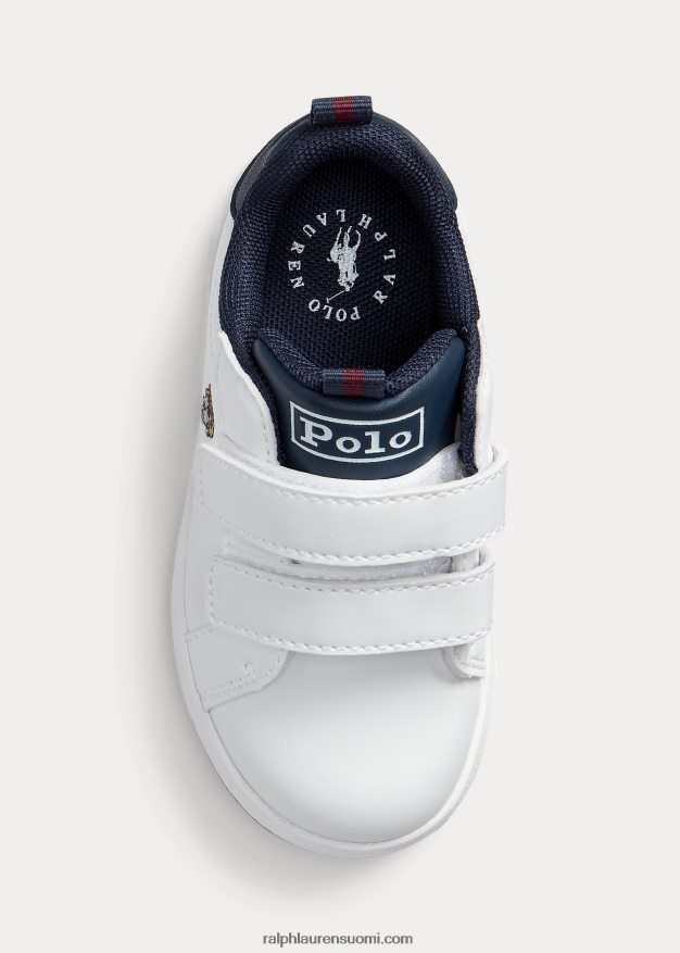 Ralph Lauren lapset polo bear keinonahkainen kenttä ez tennarit 0Z24ZR6697