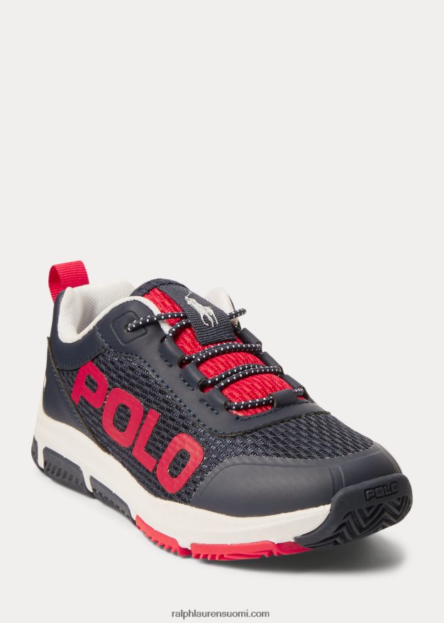 Ralph Lauren lapset tech racer mesh -lenkkarit 0Z24ZR6369 laivasto