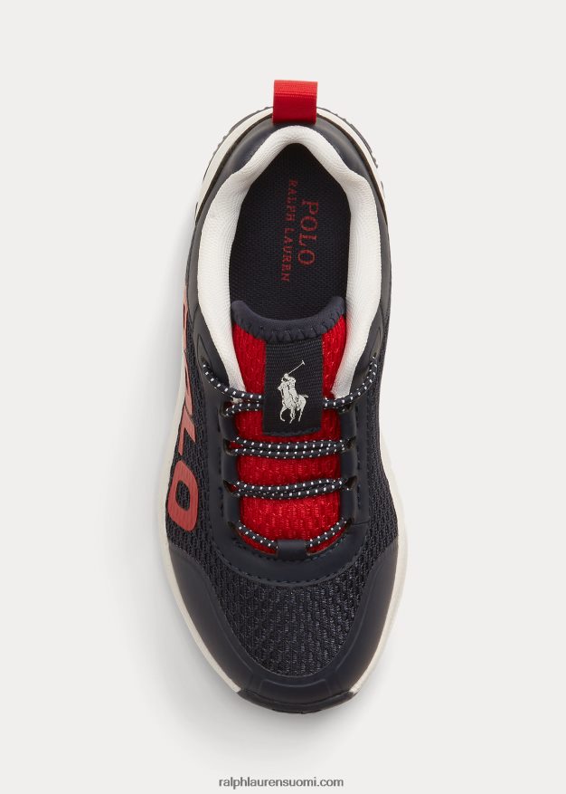 Ralph Lauren lapset tech racer mesh -lenkkarit 0Z24ZR9873 laivasto