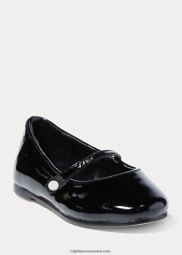 Ralph Lauren lapset alyssa nahka mary jane 0Z24ZR7270 musta