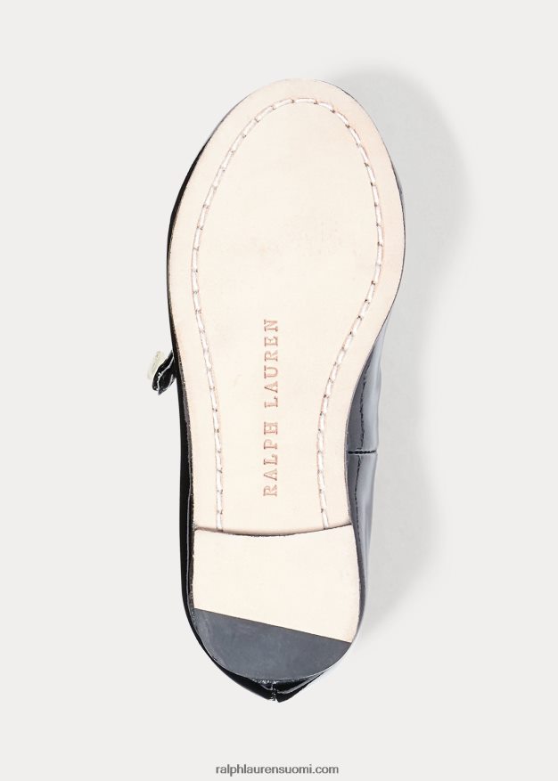 Ralph Lauren lapset alyssa nahka mary jane 0Z24ZR7270 musta