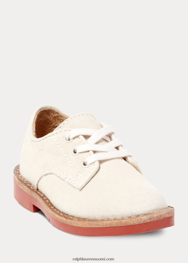 Ralph Lauren lapset Barton mokkanahka oxford 0Z24ZR6356 valkoinen
