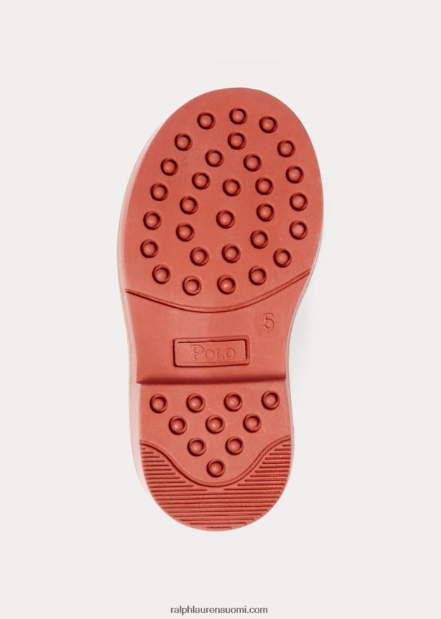 Ralph Lauren lapset Barton mokkanahka oxford 0Z24ZR6356 valkoinen