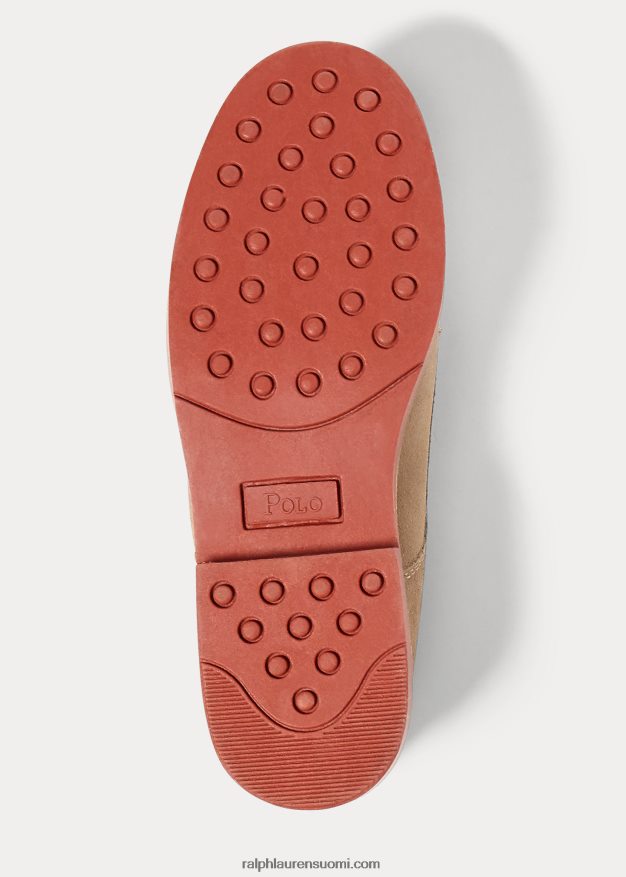 Ralph Lauren lapset Barton mokkanahka oxford 0Z24ZR6384 heitetty likainen buck