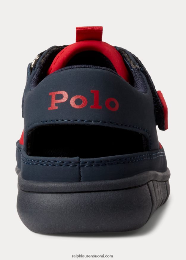 Ralph Lauren lapset barnes mesh ez sandaali 0Z24ZR6345 laivasto