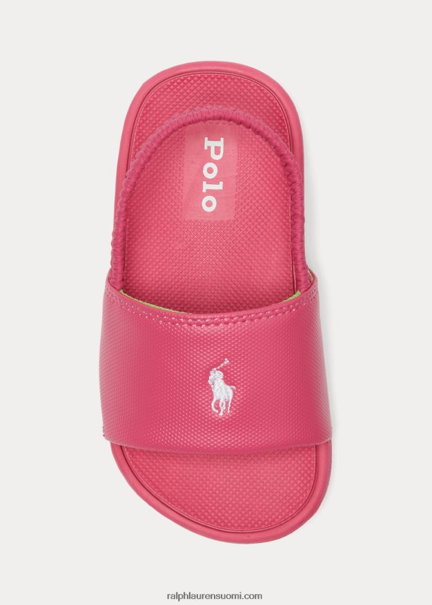 Ralph Lauren lapset cayson polo poni liukumäki 0Z24ZR7261 baja pinkki/sitruuna
