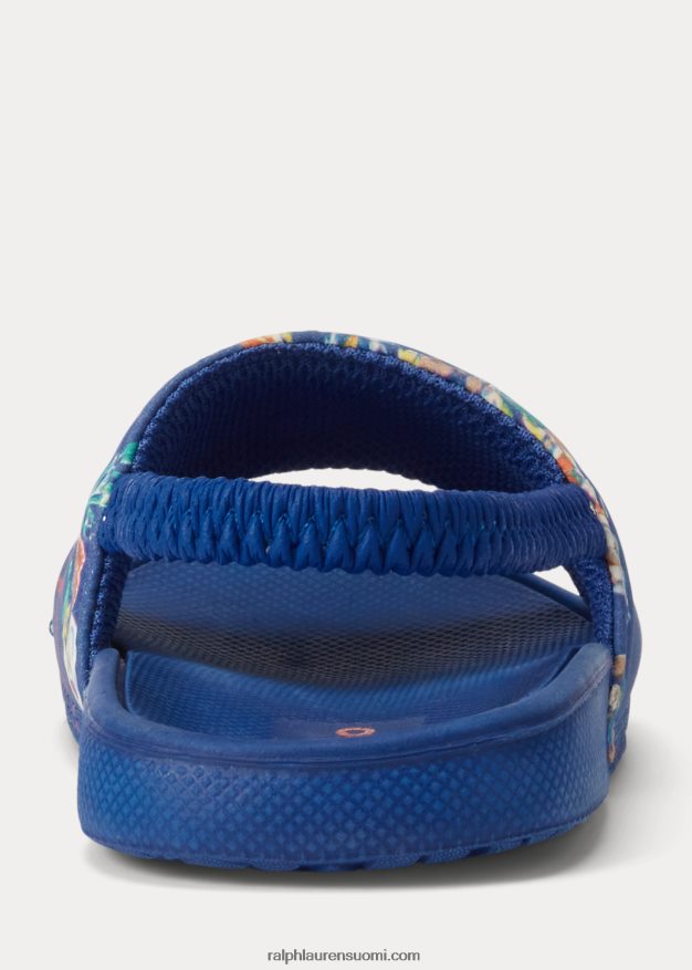 Ralph Lauren lapset cayson poolo bear liukumäki 0Z24ZR6344 sininen bearwaiian print