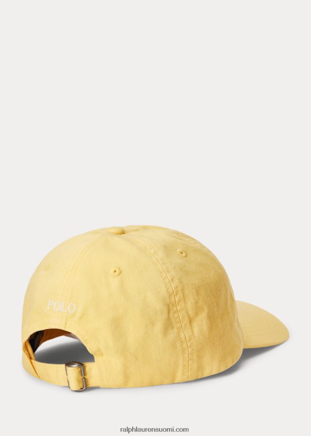 Ralph Lauren lapset poolokarhu chino-pallolippis 0Z24ZR6175 maissin keltainen
