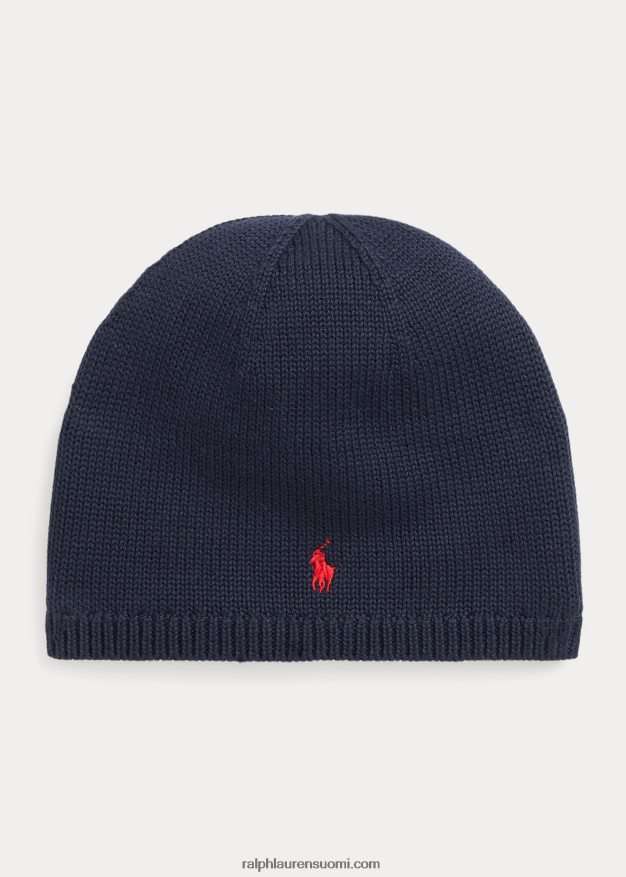 Ralph Lauren lapset puuvilla hattu 0Z24ZR6542 rl laivasto