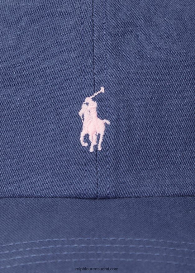 Ralph Lauren lapset puuvillainen chino-pallolippis 0Z24ZR6633 vanha kuninkaallinen