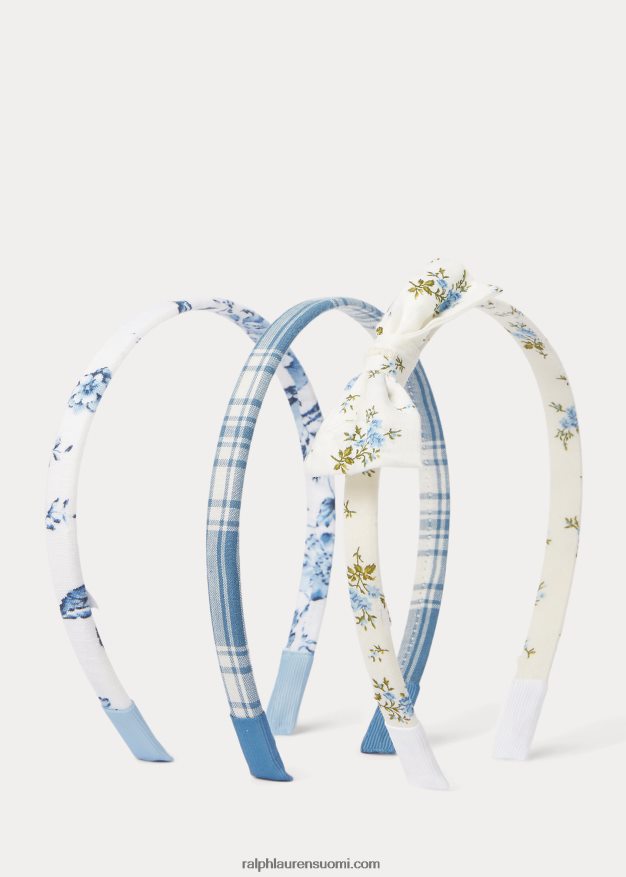 Ralph Lauren lapset kukkainen ohut sanka 3 kpl 0Z24ZR7158 valkoinen/toimistonsininen