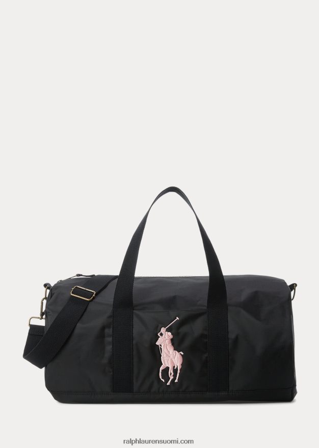 Ralph Lauren lapset iso poni ripstop duffeli 0Z24ZR7130 musta