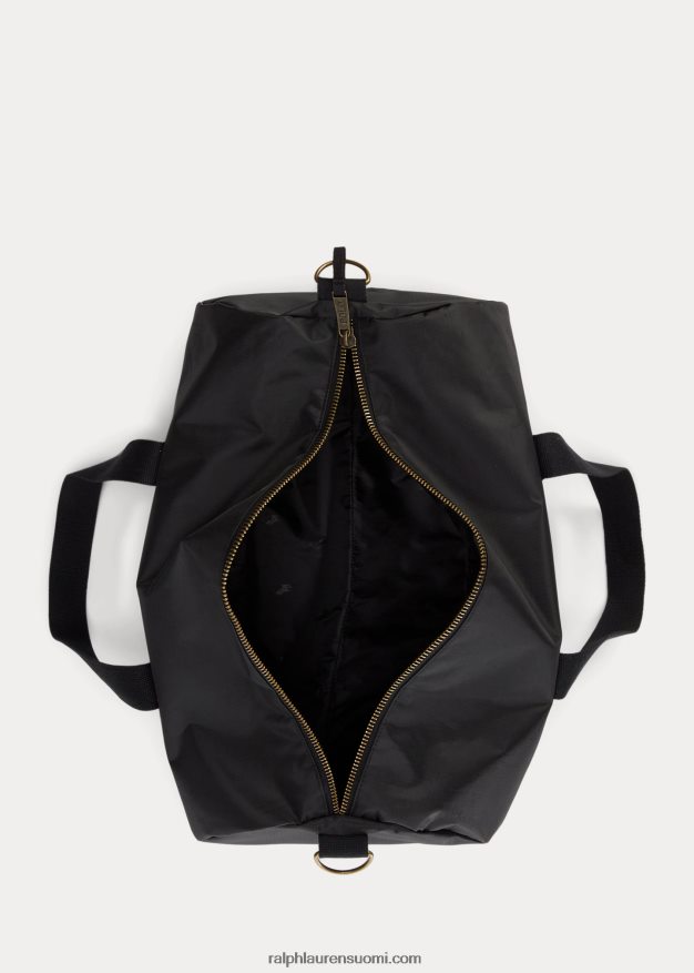 Ralph Lauren lapset iso poni ripstop duffeli 0Z24ZR7130 musta