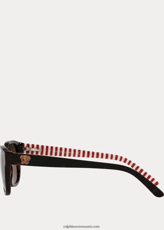 Ralph Lauren lapset polo bear aurinkolasit 0Z24ZR6297 tumma havanna