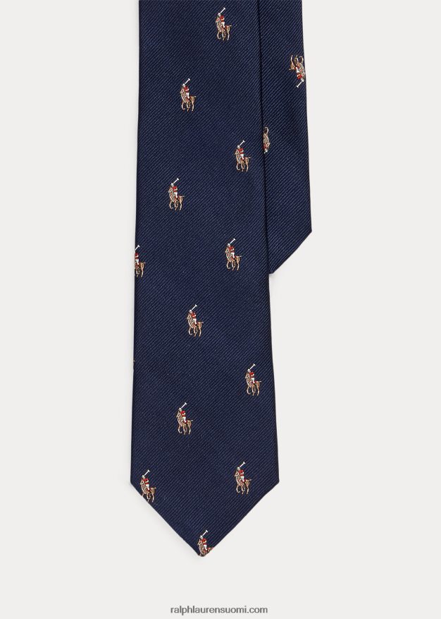 Ralph Lauren lapset pooloponin silkkisolmio 0Z24ZR6256 laivasto