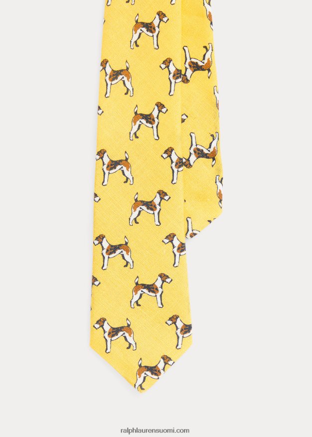 Ralph Lauren lapset terrieri pellavasolmio 0Z24ZR5834 keltainen
