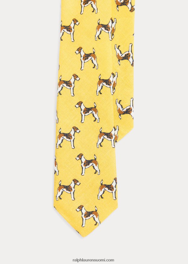 Ralph Lauren lapset terrieri pellavasolmio 0Z24ZR6194 keltainen