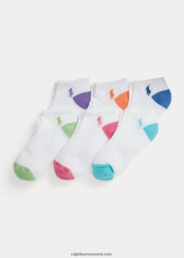 Ralph Lauren lapset nilkkasukka 6 kpl 0Z24ZR7250 multi