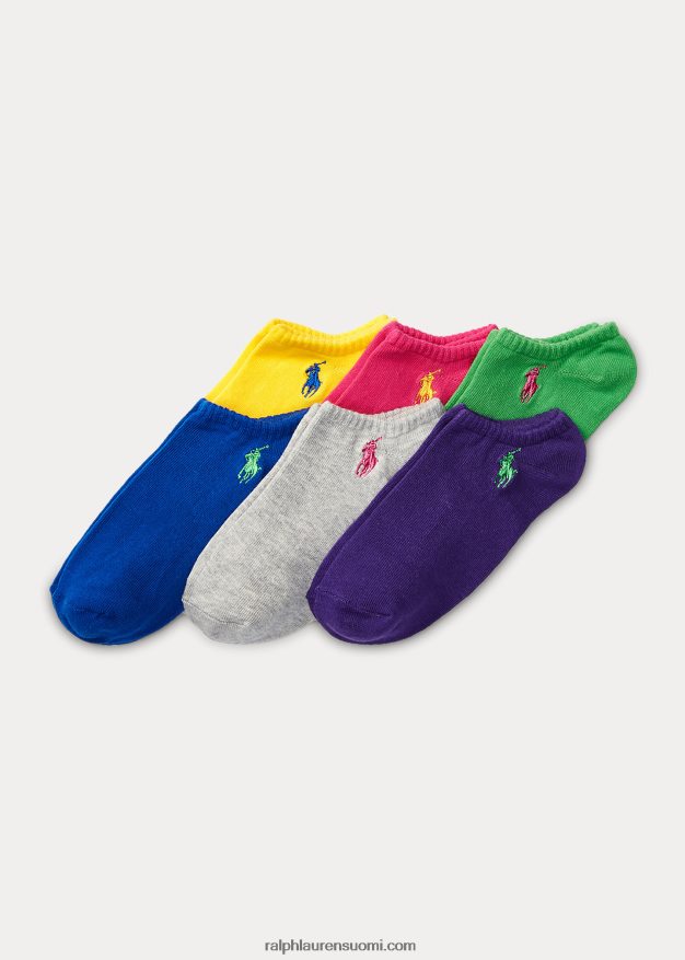 Ralph Lauren lapset no-show sukat 6 kpl 0Z24ZR6949 multi