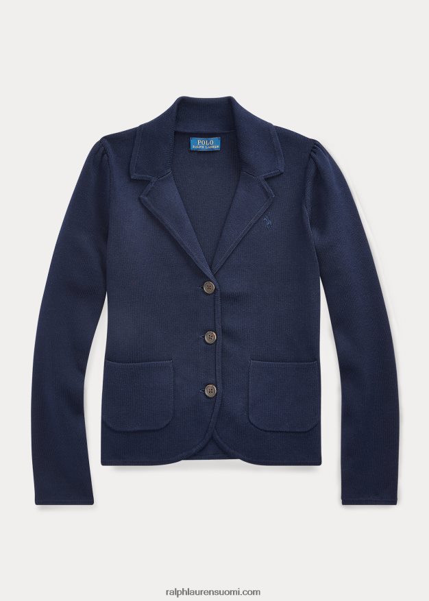 Ralph Lauren lapset neulottu puuvillableiseri 0Z24ZR7233 rl laivasto