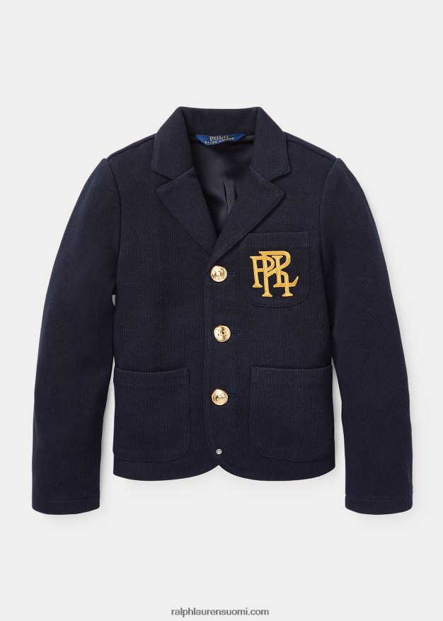 Ralph Lauren lapset neulottua puuvillasekoitetta bleiseri 0Z24ZR7483 lentäjän laivasto