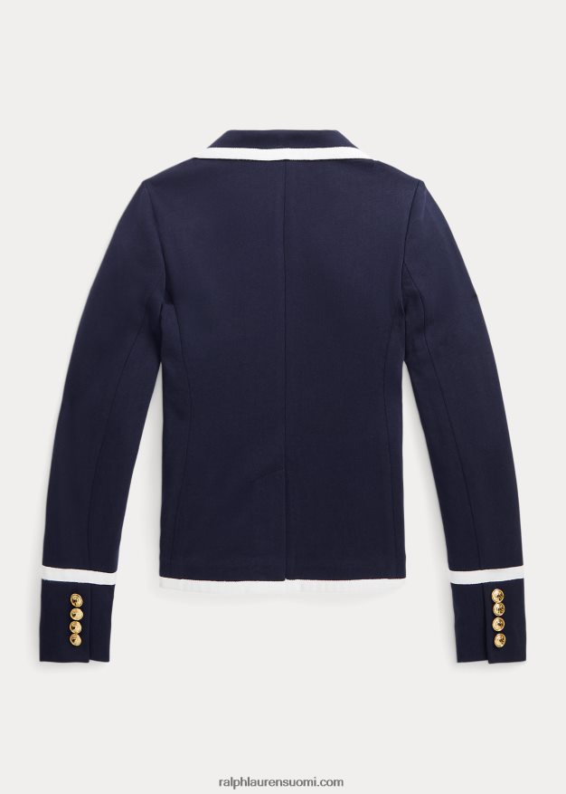 Ralph Lauren lapset purjehduslippuinen ranskalainen froteebleiseri 0Z24ZR7518 hienostunut laivasto