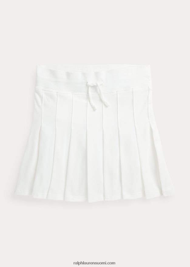 Ralph Lauren lapset laskostettu verkkoskort 0Z24ZR7065 kannenpesuaine valkoinen