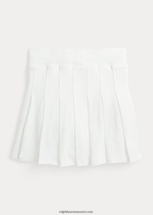 Ralph Lauren lapset laskostettu verkkoskort 0Z24ZR7065 kannenpesuaine valkoinen