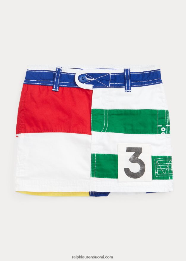 Ralph Lauren lapset värillinen puuvillatvillihame 0Z24ZR6860 multi