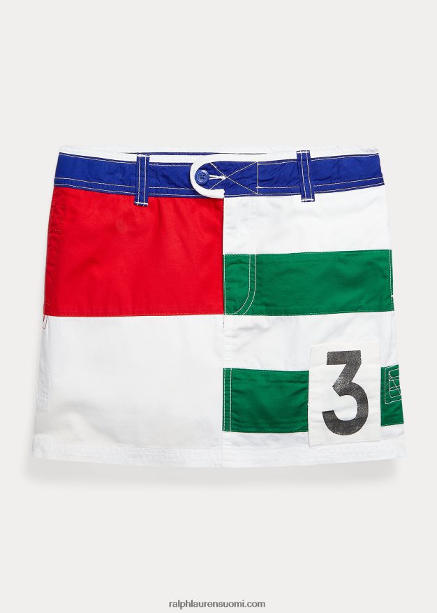 Ralph Lauren lapset värillinen puuvillatvillihame 0Z24ZR7104 multi