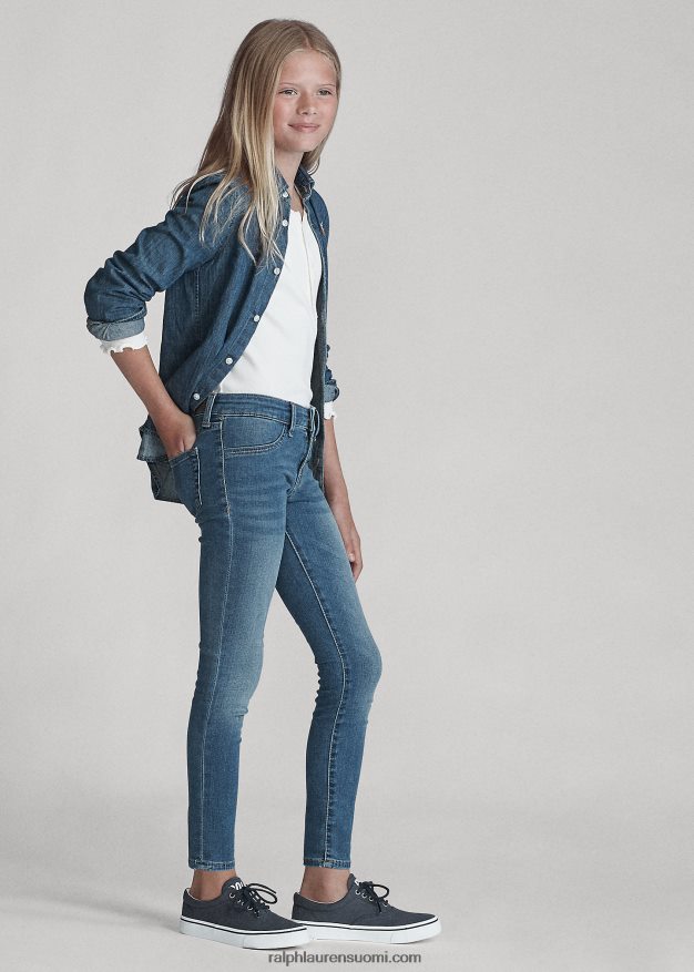 Ralph Lauren lapset aubrie denim leggingsit 0Z24ZR7512 lucinda pesu