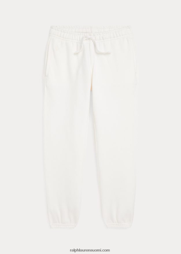 Ralph Lauren lapset fleece lenkkeilyhousut 0Z24ZR7386 kannenpesuaine valkoinen