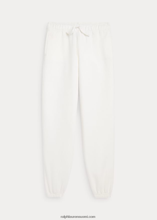 Ralph Lauren lapset fleece lenkkeilyhousut 0Z24ZR7549 kannenpesuaine valkoinen