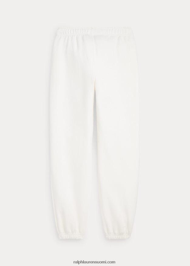 Ralph Lauren lapset fleece lenkkeilyhousut 0Z24ZR7549 kannenpesuaine valkoinen