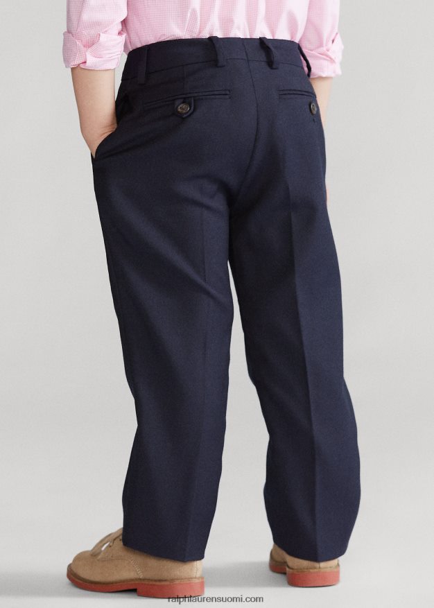 Ralph Lauren lapset kevyet villahousut 0Z24ZR6445 laivasto