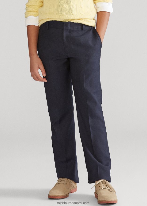 Ralph Lauren lapset kevyet villahousut 0Z24ZR6581 laivasto