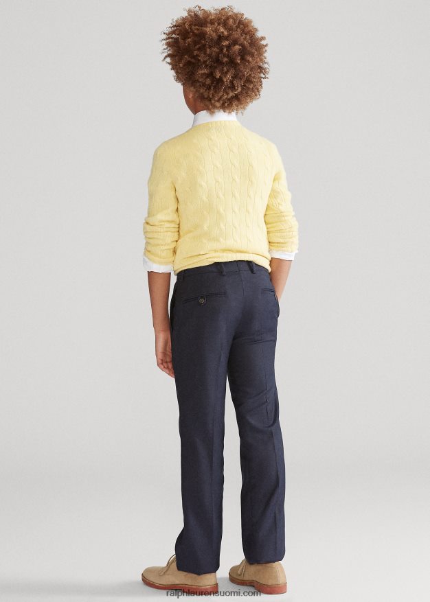 Ralph Lauren lapset kevyet villahousut 0Z24ZR6581 laivasto