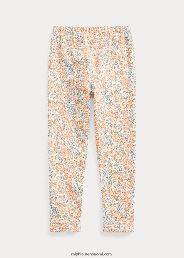 Ralph Lauren lapset kukkainen stretch jersey leggingsit 0Z24ZR7398 harlowe kukkainen