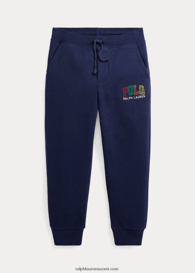 Ralph Lauren lapset logo fleece lenkkeilyhousut 0Z24ZR6451 risteilylaivasto