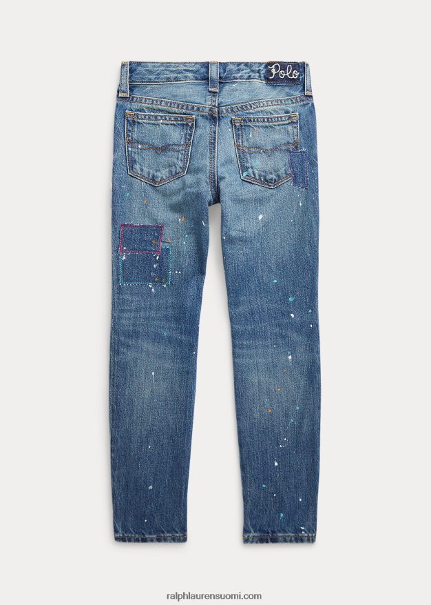 Ralph Lauren lapset maaliprintti astor slim boyfriend farkku 0Z24ZR6870 temoran pesu