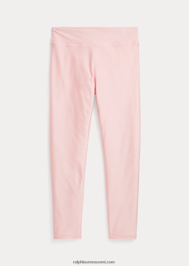 Ralph Lauren lapset metalliset stretch-sekoitusleggingsit 0Z24ZR7625 vaaleanpunainen hiekka