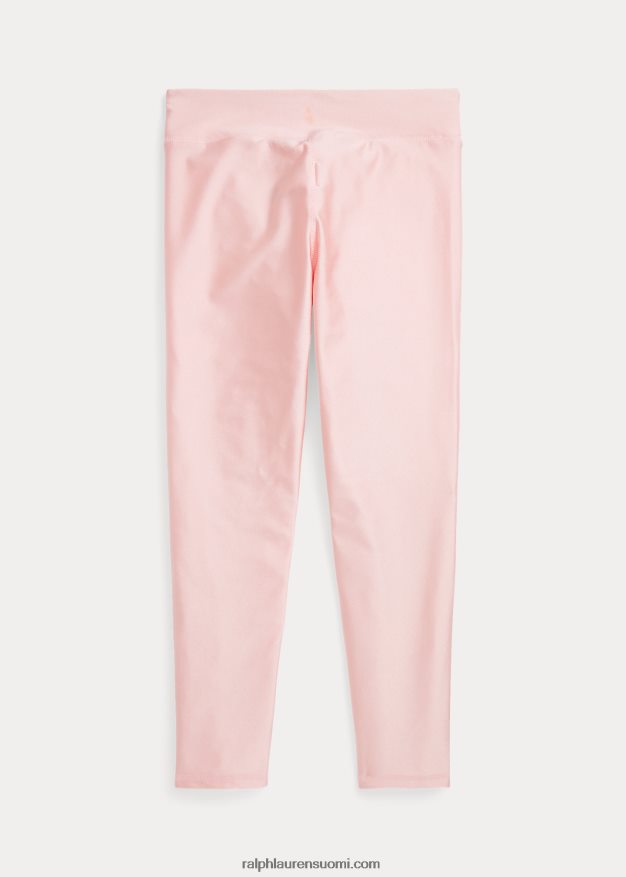 Ralph Lauren lapset metalliset stretch-sekoitusleggingsit 0Z24ZR7625 vaaleanpunainen hiekka