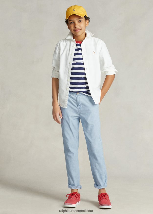 Ralph Lauren lapset polo prepster chambray housut 0Z24ZR6555 chambray