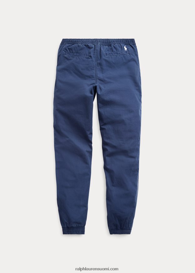 Ralph Lauren lapset puuvillapopliini lenkkeilyhousut 0Z24ZR6047 newportin laivasto