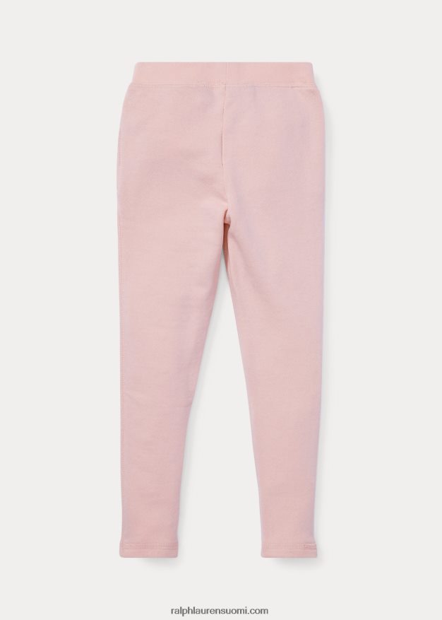 Ralph Lauren lapset ranskalaiset frotee lenkkeilyhousut 0Z24ZR6929 ripaus vaaleanpunaista
